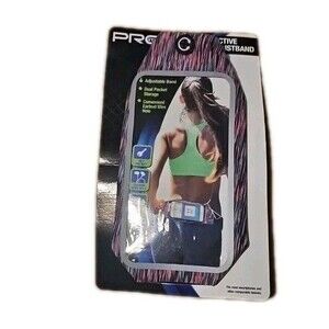 Pro Strength Active Waist Band for Storage Hiking Running Outdoors Cell Holder